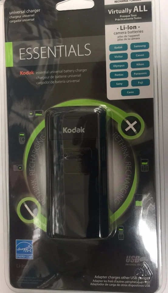 Kodak Universal Li-Ion Digital Camera Battery Charger - Charges Most DC Battery - Image 4 of 4