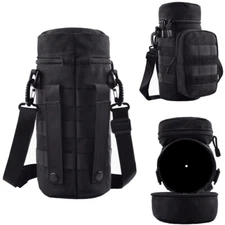 MOLLE Military Tactical Kettle Pouch Carry Case Hiking Travel Water Bottle Pouch