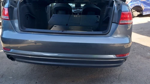AUDI A4 8W B9 SALOON 2016 REAR BUMPER WITH PDC SENSORS IN GREY LX7R