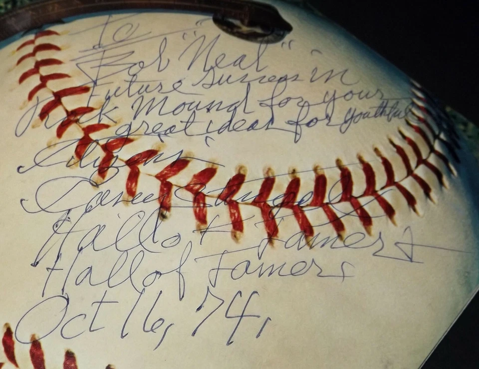 Casey Stengel Signed Inscribed HOF 1974 Baseball World Series Program JSA AH LOA - Image 2 of 3