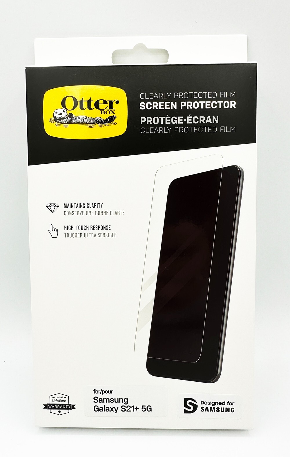 Otterbox Galaxy S21+ 5G Clearly Protected Film Screen Protector - Clear