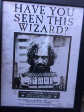 Framed A4 Harry Potter and Sirius Wanted POSTERS