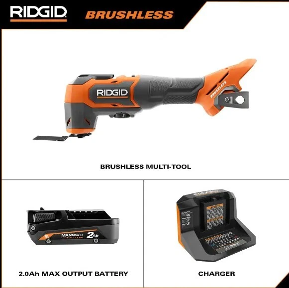 Ridgid multi tool battery sale