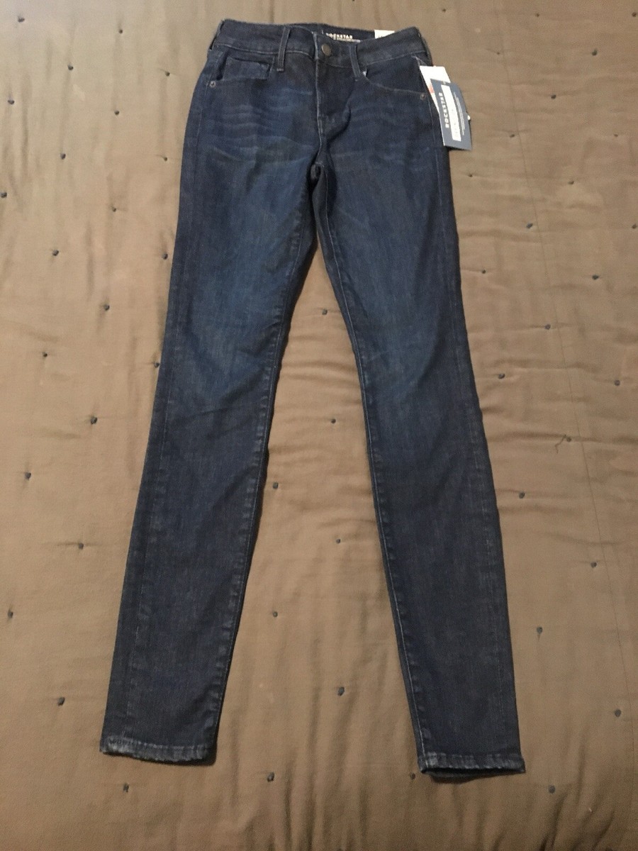 NWT-Women's Rockstar Super Skinny Built-in Sculpt Jeans Size
