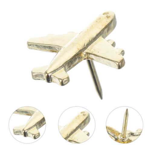 30Pcs Push Pin Bulletin Board Push Pin Airplane Cork Board Thumb Tacks - Picture 4 of 19