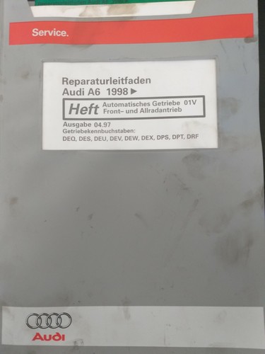 Reparaturleitfaden Audi A6 Automatisches Getriebe 01V Front - Allradantrieb