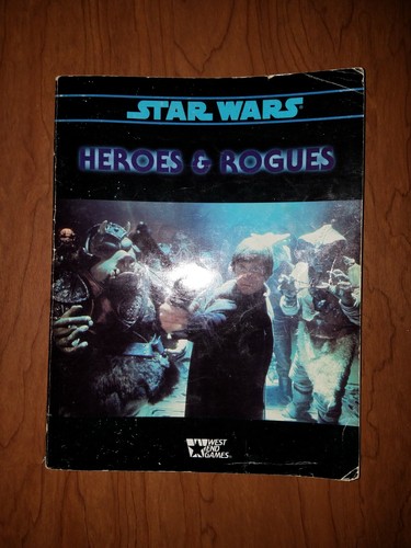 West End Games: d6 Star Wars RPG Sourcebook - HEROES & ROGUES - Picture 1 of 2