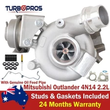 Turbo Pros Upgrade Billet Turbo+Oil Feed Pipe For Mitsubishi Outlander 4N14 2.2L
