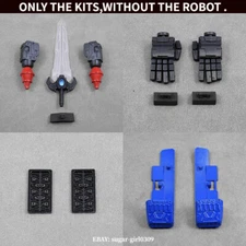Fille Sword Shoulder Cannon Weapon Movable Hand Upgrade Kit For SG Ultra magnus