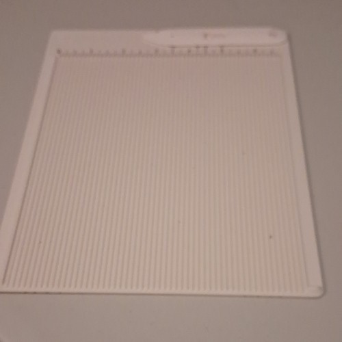 White Paper Scoring Board for Cards & Envelopes, Measurements & Fold Guide