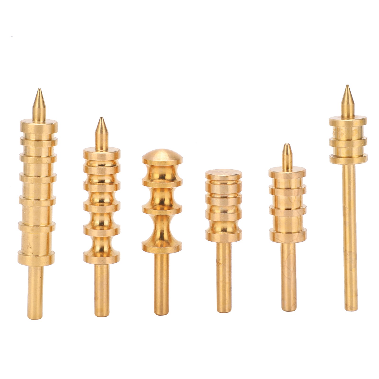 6x Leather Burnisher Brass Slicker Pack Edge Polishing Electric Heating Burnishi