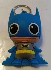 BATMAN MONOGRAM FIGURAL KEYCHAIN 3D DC  COMICS PREOWNED 3"