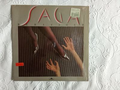 Saga - Behaviour Vinyl LP Nmint 1985 Polidor Original Folie