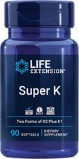 Super K, Vitamin K1, Vitamin K2 Mk-7, Vitamin K2 Mk-4, Heart Health, Arterial He