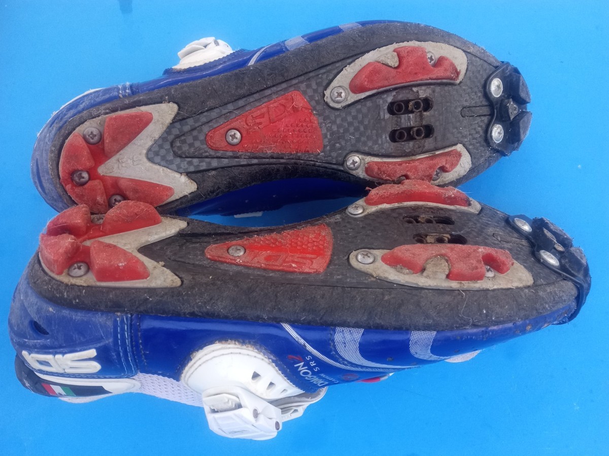 SiDi Dragon 2 carbon SRS mountain 44 EU / 10 US Blue MTB gravel 2