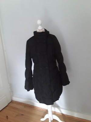 Schwarzer Daunenmantel von Esprit, Gr. S