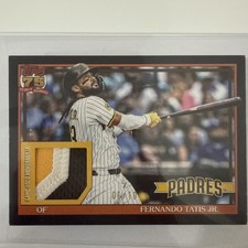 2026 Topps Series 1 Fernando Tatis Jr. 1991 Relic Card/10