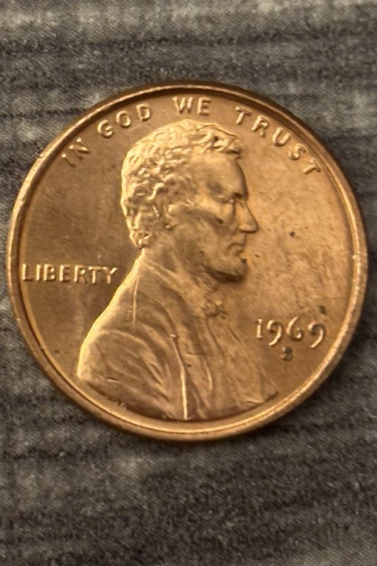 1969 S Lincoln Cent DDO/DDR - See Pics Nice Coin Just Taken From Old Bank Roll