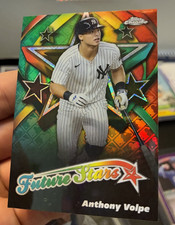 2025 Topps Chrome Logofractor Anthony Volpe Future Stars