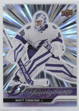 2023-24 Upper Deck Series 2 Young Guns Outburst Matt Tomkins #470 fm0