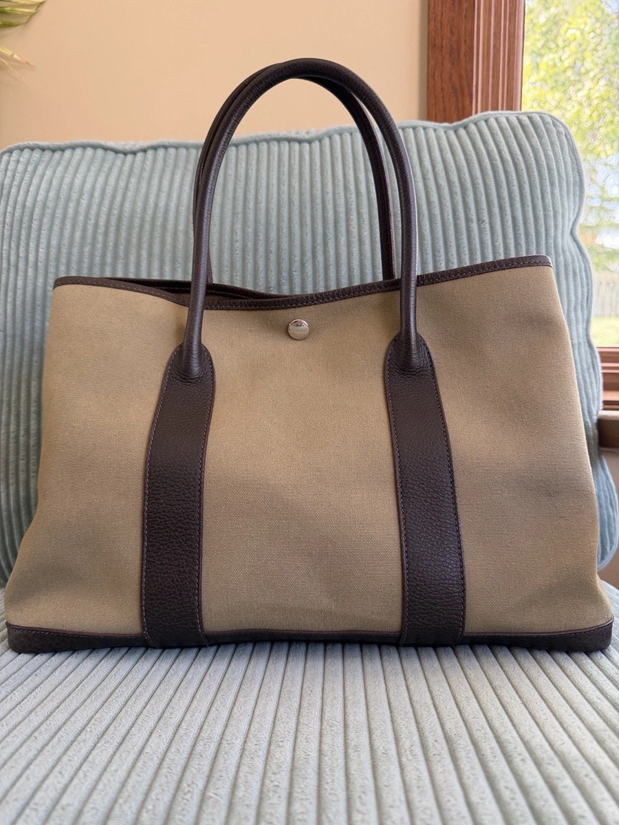 HERMÈS Garden Party Canvas Bags & Handbags for Women for sale | eBay