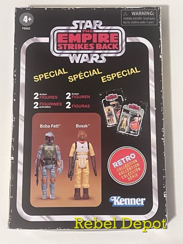 Star Wars The Retro Collection - Boba Fett & Bossk Bounty Hunter