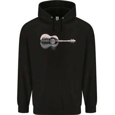 Akustisch Gitarre Reflexion Kinder Kapuzenpulli