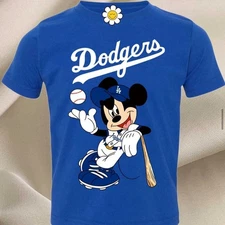 Dodgers Mickey Mouse T-Shirt