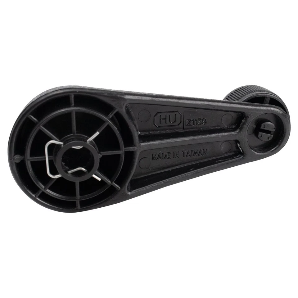 Manija de manivela de ventana delantera negra izquierda derecha par para camioneta GM Isuzu HD nueva Foto 4 de 4