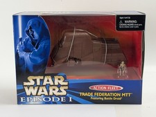 1998 Galoob Action Fleet Star Wars Episode 1  Trade Federation MTT Sealed