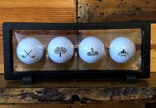 Vice Heritage Collection Golf Balls Set of 4 With Display Case Discontinued