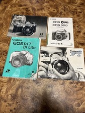 LOT of Canon Camera books, manuals