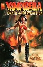 Harris Comics Vampirella Death & Destruction Comic Book #1 Trade Paperback 1996