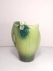 RARE Roseville Pottery 983-7 Mock Orange Green Vase Art Deco
