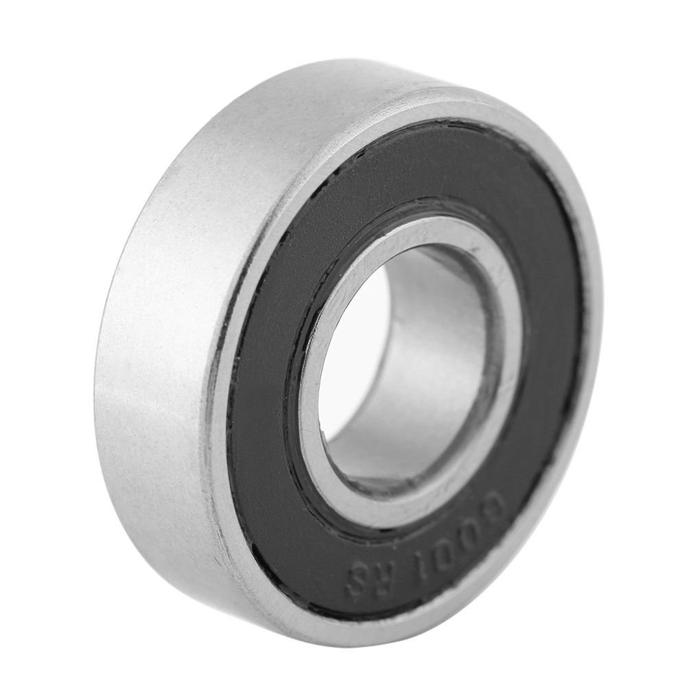 10Pcs Multi‑Use Rubber Sealed Deep 6001‑2RS Ball Bearings 12x28x8mm☜