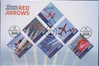 GB Isle of Man IOM 2014 50th Display Season/RAF Aircraft/Red Arrows SG1883/8 FDC