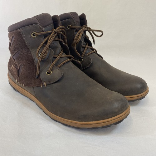 Merrell Women's Ashland Vee Seal Brown Ankle Trekker Boots 10.5