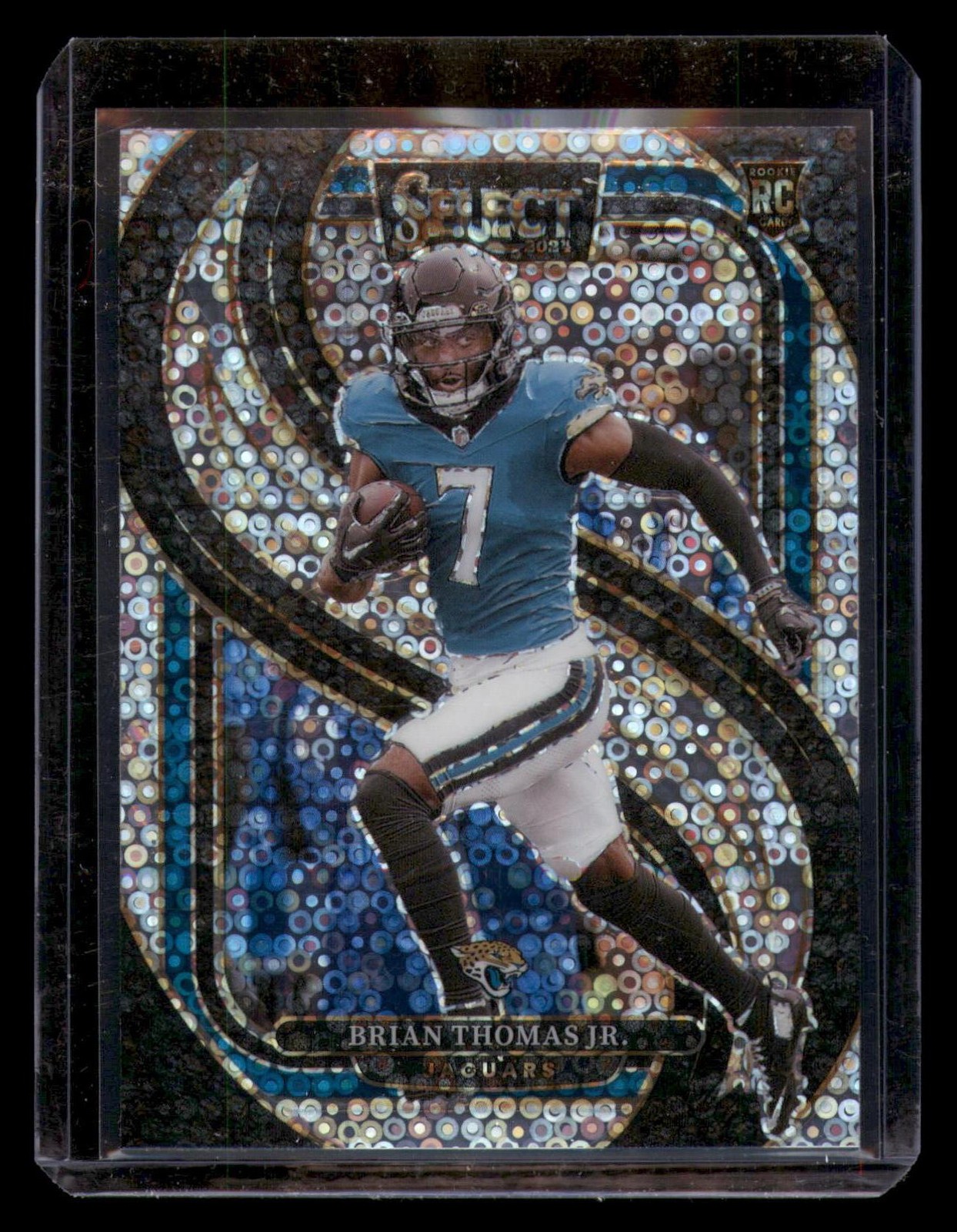 2024 Panini Select #143 Brian Thomas Jr. Disco Prizm