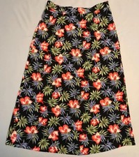 Multicolored Floral Sz Small Casual or Dress Lightweight Maxi Skirt SAG HARBOR