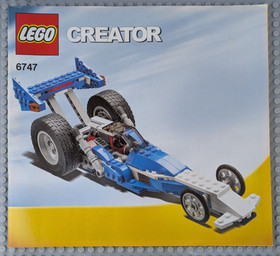 Lego Set 6747, Race Rider, Creator, Complete + Spare + Instructions