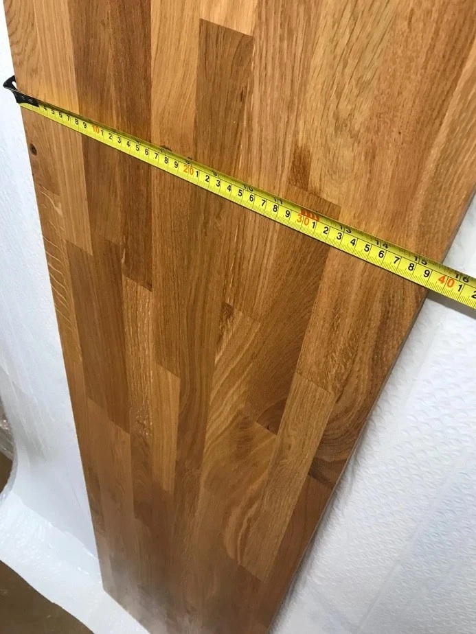 Top Cover Panel for Ikea Kallax 2 Cubes | Solidwood OAK Panel | 76.5cm x 39cm - Image 2 of 4