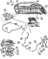 Genuine Mopar Rubber Bumper 68027052AB