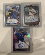 Dodgers Autographs Santiago Espinal RC River Ryan & James Tibbs Signed Auto (3)