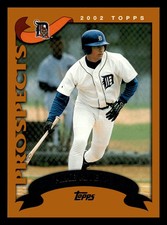 2002 Topps Mike Rivera Detroit Tigers #325 Centered Mint