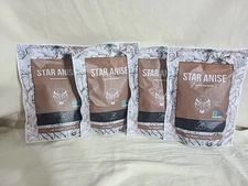 4=  Soeos Star Anise, 4 oz Each  total weight 16oz Exp. 11/26