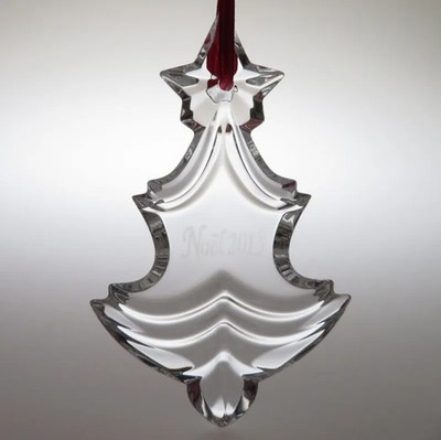 Baccarat Ornament   Christmas Collection Noel Object Chandelier with Pin Badge