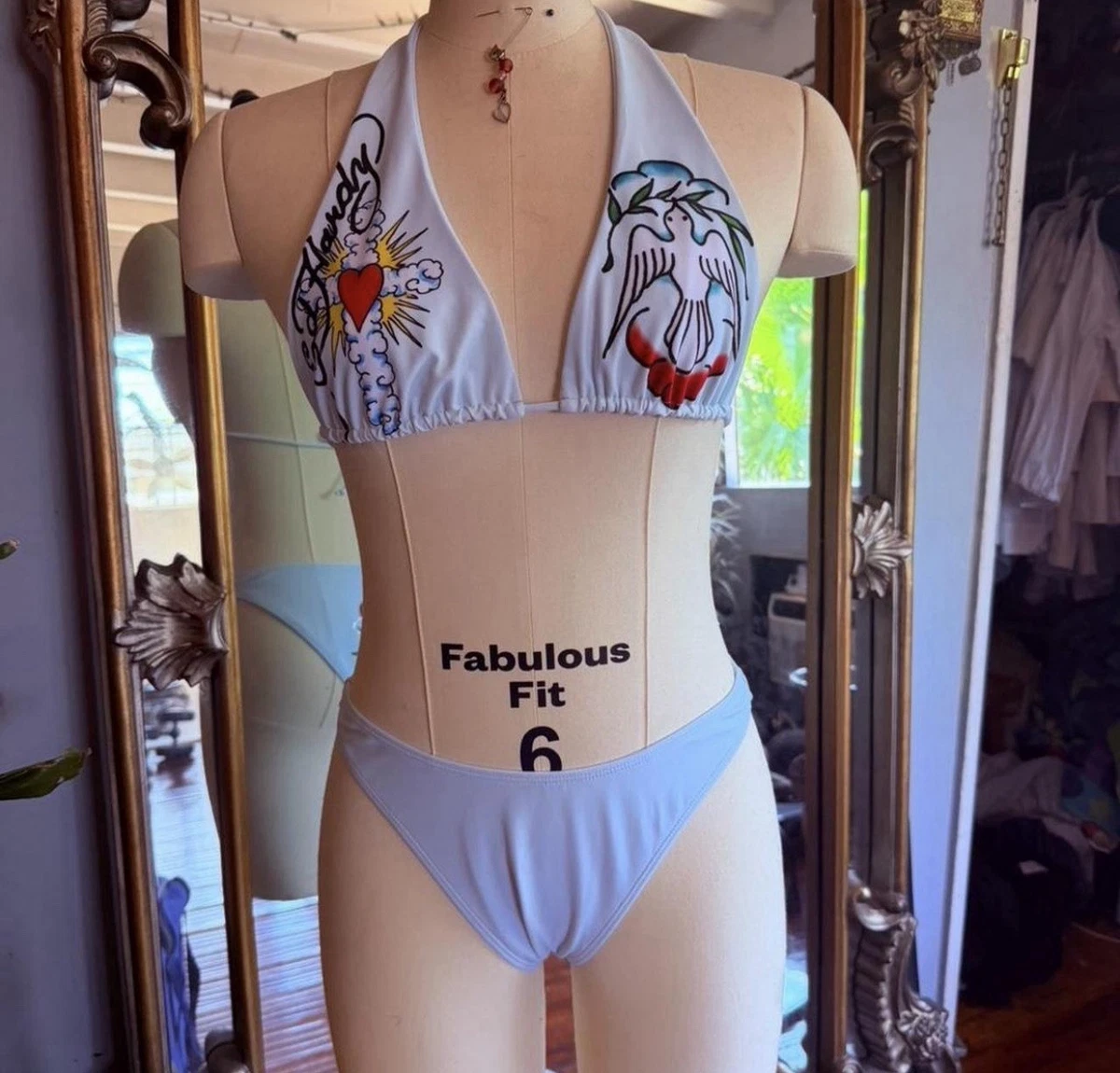 Ed Hardy Blue Bikini Swimwear for Women for sale | eBay