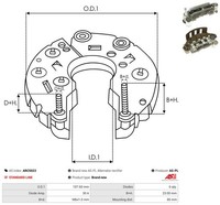 As-Pl Generator A0541S FüR Ford