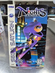 Sega Saturn - Nights Into Dreams + 3D Control Pad