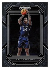 Jordan Hawkins 2023 Panini Prizm Draft Picks #42 Connecticut Huskies Rookie RC